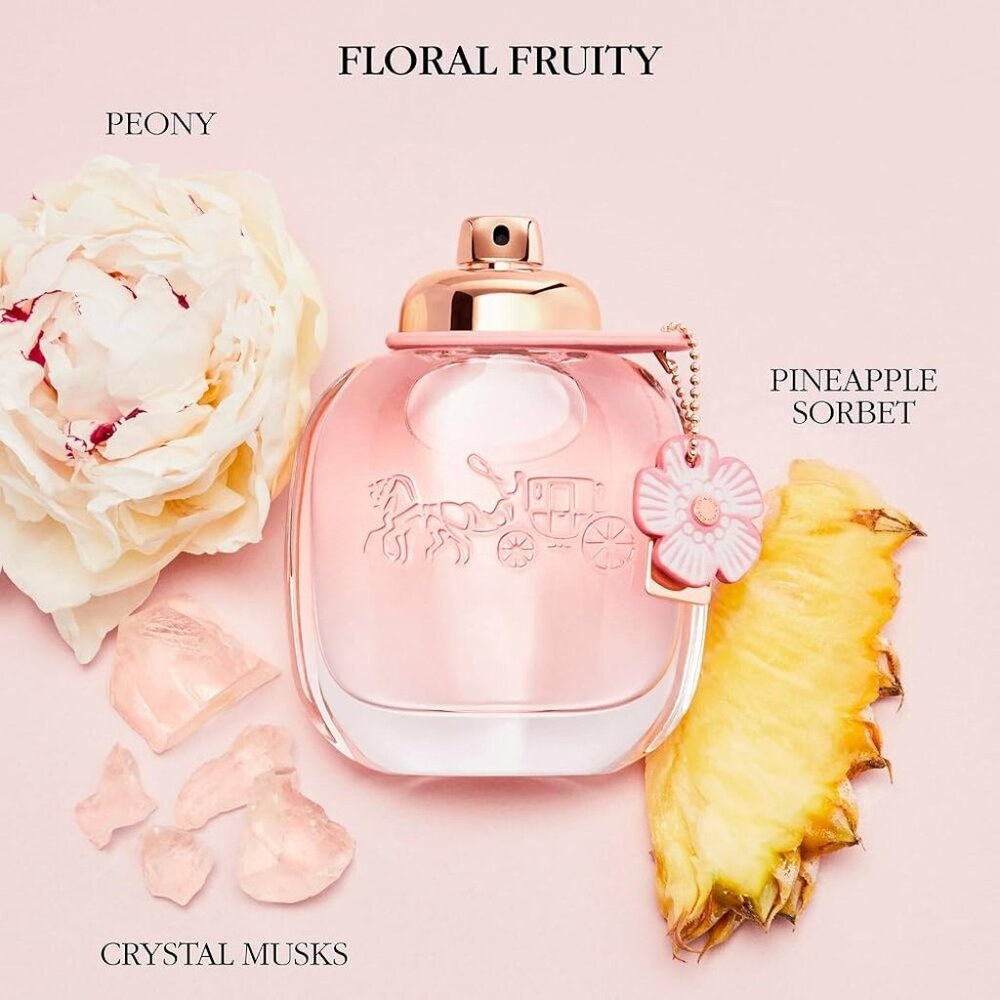 Coach Floral EDP Pineapple Jasmine Musk Floral-Travel Size 7.5 ml,0.25 oz-NEW - Picture 3 of 10